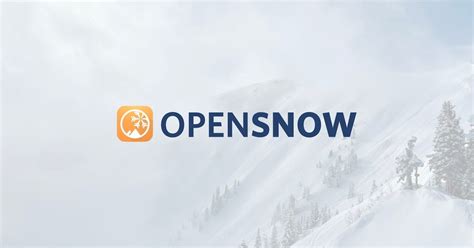 Tahoe Info OpenSnow