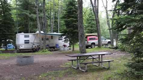 Tahquamenon falls camping. Campsites cannot be located in a state park, recreation area, state forest campground or state game area and must be located more than one mile from state forest campgrounds. The campsite or adjacent area cannot be posted "No Camping." A backpacking registration card must be prominently posted at the campsite for the duration of the stay. 