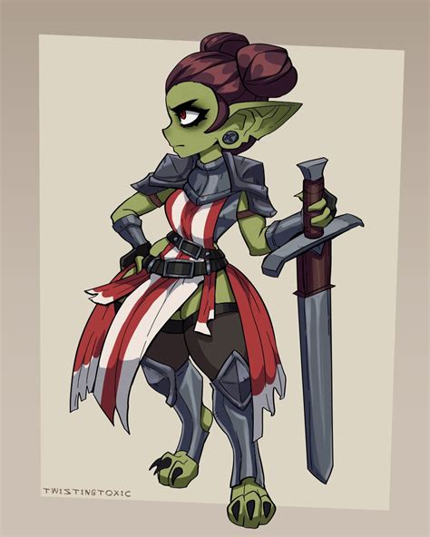 Tailed Goblin - By @twistingtoxic on Itaku