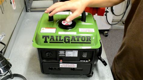 Tailgator generator. .  Equipped with four 120 Volt outlets, a single ...