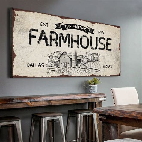 Tailored canvases. Shop Farm Sweet Farm Sign from Tailored Canvases. Exquisite personalized signs and canvas wall art. Up to 45% discount. Buy now! 