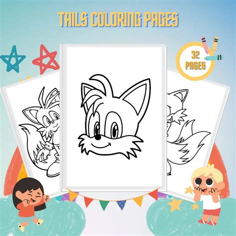 Tails Coloring Shee