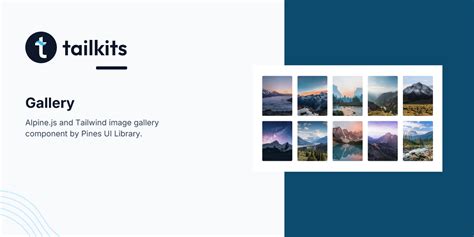 Tailwind image gallery.  Learn how to use the image gallery component b...