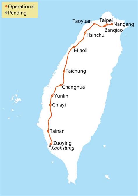 Taiwan High Speed Rail｜Asia and Oceania - JORSA