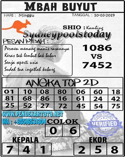 Taiwan hari selasa tanggal 1 oktober 2019. Mbah togel.