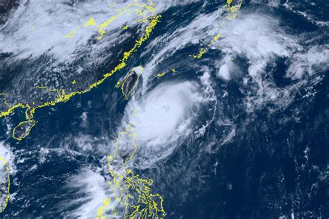 Taiwan issues rain and strong wind alerts for Typhoon Koinu that’s approaching the island