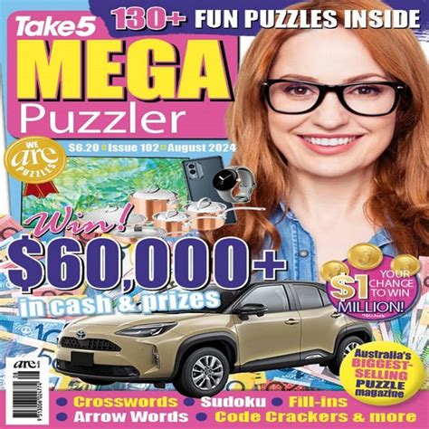 Take 5 Mega Puzzler *Issue 65 *Close 26.07.2024