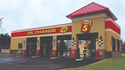 Click here to get directions to a Take 5 oil change service shop near you! Oil Change. Car Wash. About Us ... Oil Change Service in Dallas, TX #59. Closes at: 8:00 PM .... 