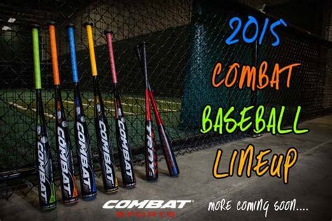 Take Your Baseball Game To The Next Level With 2015 Combat Baseball Bats!