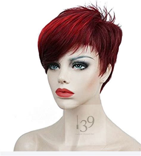 Take Your Style to New Heights with a Captivating Red Pixie Wig