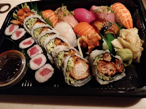 Take out sushi. Top 10 Best Sushi Bars Near Baltimore, Maryland. 1. Shoyou Sushi. “There are only 3 tables and the sushi bar for seating, so Shoyou Sushi is not meant to service many.” more. 2. Fukuya. “I've already been here twice since they opened for the AUCE 20$ sushi bar and kitchen!” more. 3. 