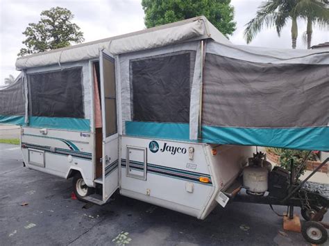 Take the Open Road in Style with a Classic 1990 Jayco Tent Trailer