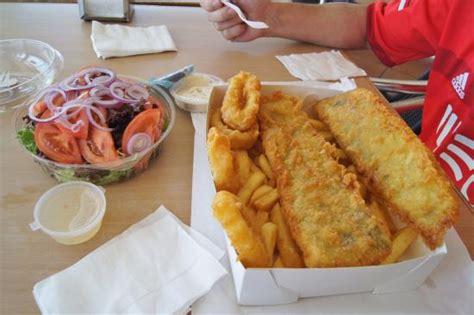 Take-away - Review of Beach Side Fish & Chips, Edithvale, …