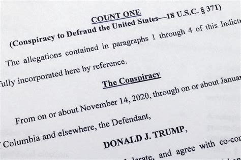 Takeaways from the Trump indictment that alleges a campaign of ‘fraud and deceit’