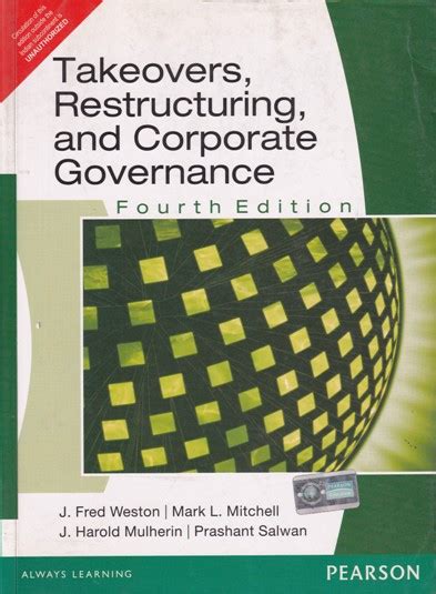 Takeovers restructuring and corporate governance study guide. - Oracolo si procura di pagare la guida.