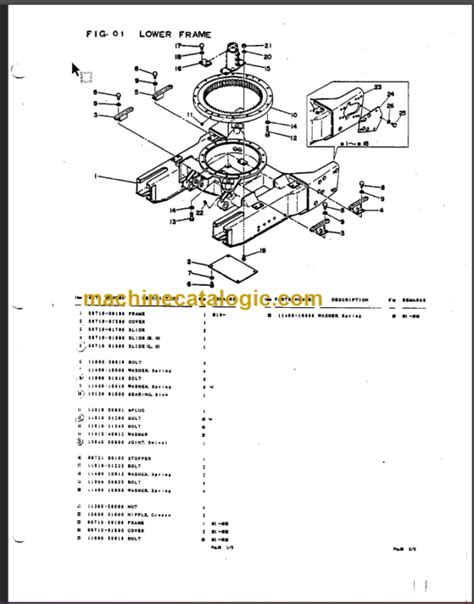 Takeuchi excavator parts catalog manual tb10s. - Manual de la herramienta de diagnóstico vas 5051.