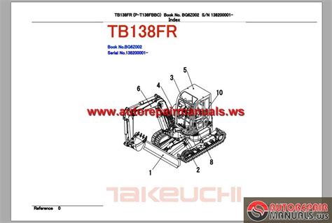 Takeuchi excavator parts catalog manual tb138 download. - Longjia 125 lj125t roller teile handbuch bedienungsanleitung.
