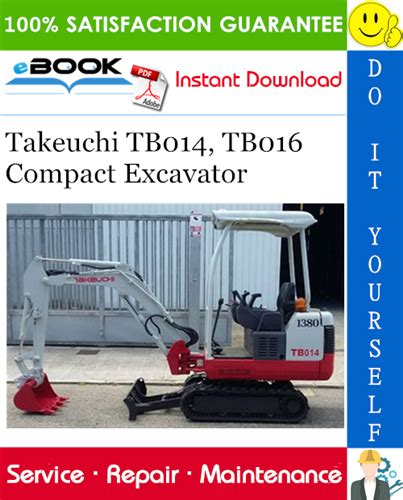 Takeuchi tb014 tb016 compact excavator service repair workshop manual download. - Japonês na frente de expansão paulista.