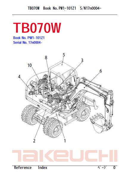 Takeuchi tb070 compact excavator service repair factory manual. - 2003 harley davidson road king service manual.
