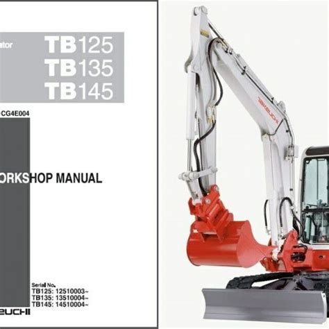 Takeuchi tb125 tb135 tb145 workshop service repair manual download. - Hanix h15b 2 e h15b plus 2 manuale di servizio e parti.