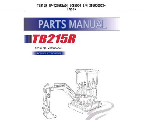 Takeuchi tb215r mini excavator service repair manual download. - Parts manual for new holland combine cr970.