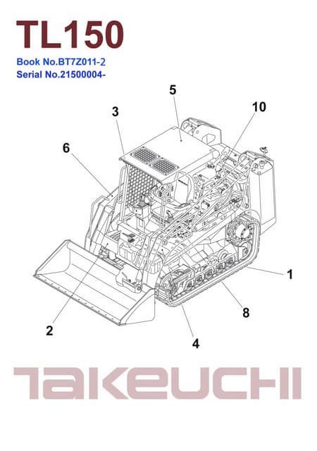 Takeuchi tl150 crawler loader parts manual sn 21500004 and up. - Financial management principles and applications study guide.