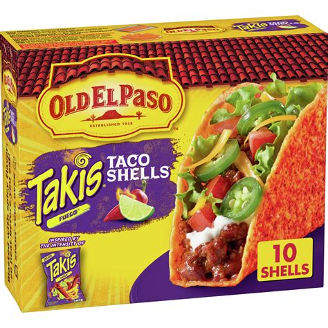 Taki taco shells. Old El Paso Extra Large Super Stuffer Taco Shells are a bigger version of our classic taco shell — bigger shells for maximum filling! These gluten-free crunchy shells are made with only three ingredients but can hold all the toppings that make up a great taco. With Super Stuffer shells, you can make taco night a big deal.For more than 80 years, … 