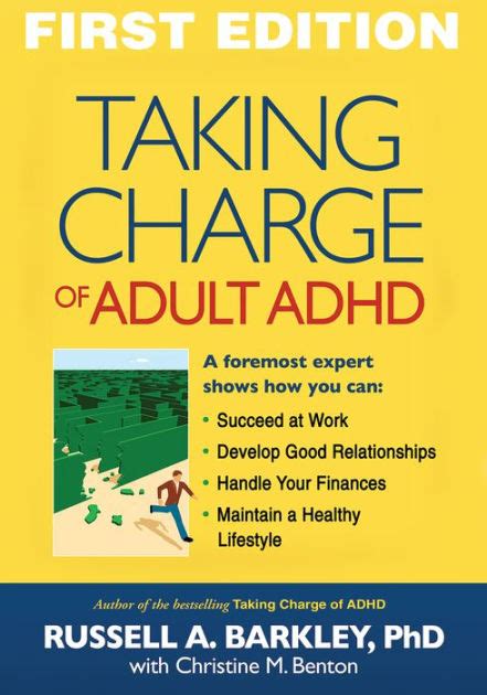 Full Download Taking Charge Of Adult Adhd By Russell A Barkley