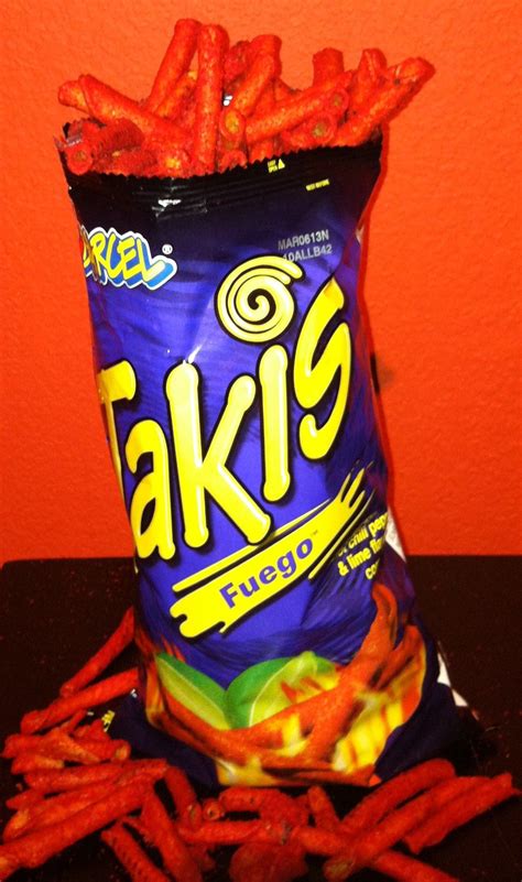 Takis 1999 bag. Moderation is key. Keep in mind that 1 ounce (28 grams) is considered a single serving of Takis. This equals approximately 12 pieces. Be sure to enjoy Takis as part of a nutritious, well-rounded diet and pair them with various other healthy snacks. 