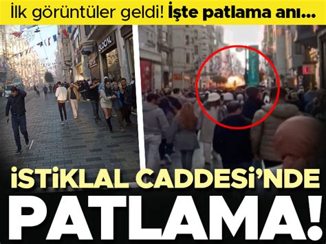 Taksim patlama twitter son dakika