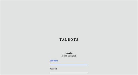 Talbots.dayforce.com - Returning Customers. Show. Forgot Password? Stay signed in. For your security, only check this box if you are on a personal device. Talbots.