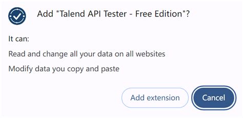 Talend api chrome extension. 1 .  You cannot launch the Studio more than once with the ...