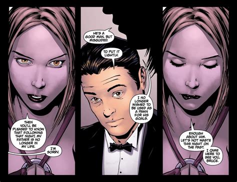 Talia did NOT rape Bruce (Batman and robin issue 2) : …