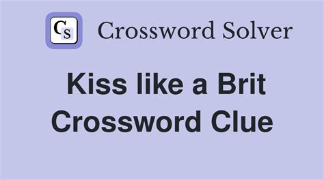 Talk to flirtatiously, to a Brit Crossword Clue