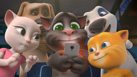 Talking Tom & Friends (previously Talking Tom and Friends) is an animated sitcom and children's television web series by Outfit7, based on the media franchise of the same name. Its premiere release was on 23 December 2014 on YouTube , with the final episode being released on 24 December 2021..