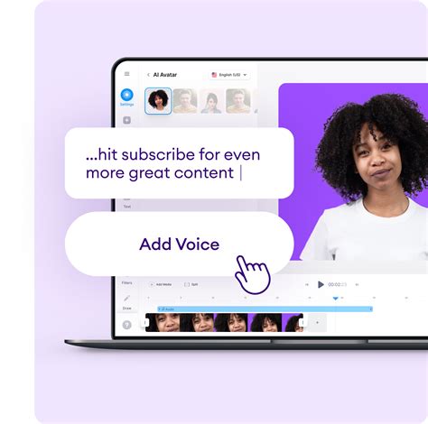 Talking avatar app.  Use VEED&rsquo;s AI avatar generator online.  Make lifelike tal...