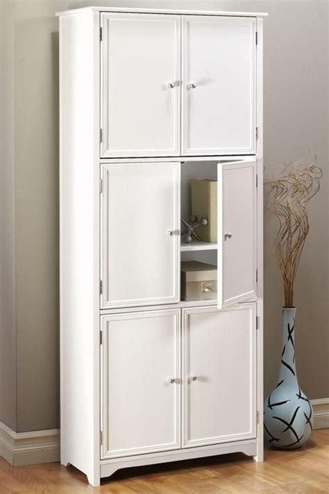 Tall Linen Storage Cabinet Birch Lane