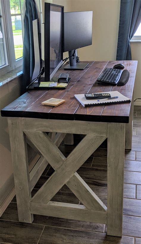 Tall White Desk - Etsy