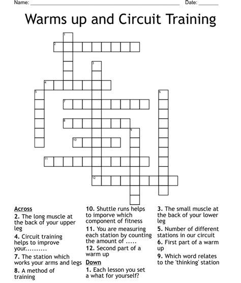 Find the latest crossword clues from New York Times Crosswords, LA Times Crosswords and many more. Crossword Solver. Crossword Finders. Crossword Answers. Word Finders. ... PACELAP Talladega warmup circuit (7) Universal: Jan 8, 2024 : 3% LIMBERUP Do preparatory exercises (6,2) (8) Puzzler: Jan 5, 2024 : 3% ZAP Zip .... 