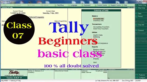 Tally Spreadsheet Tutorial YouTube