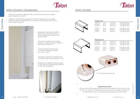 Talon pipe covers and trunking - yumpu.com