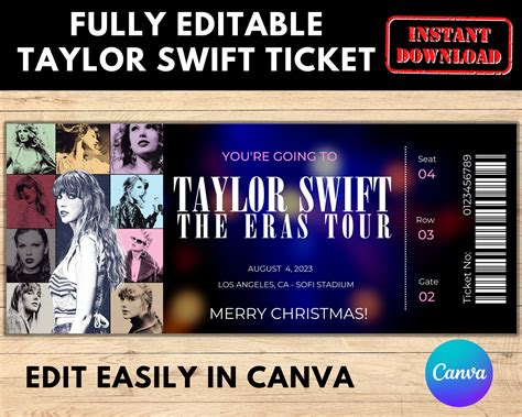 Talyor swift ticket. Taylor Swift - Taylor Swift | The Eras Tour, Johan Cruijff ArenA, Amsterdam. Buy online with Ticketmaster.nl 