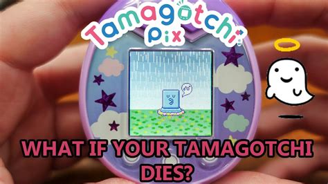 Tamagotchi die. Children who are nurturing the tiny Tamagotchi cyberpet, a popular Japanese digital toy that went on sale in the United States three weeks ago, are discovering that virtual death can be nearly as traumatic as the real thing. Christine Glickman said her son, Keith, 9, "cried hysterically and went crazy" when his Tamagotchi expired. 