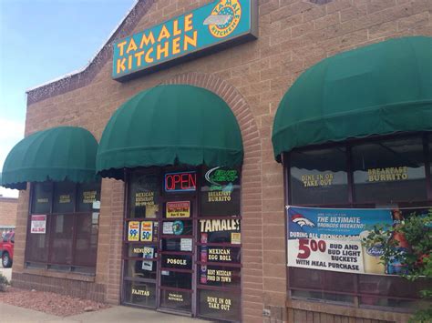 Tamale Kitchen (Denver) 4.7 (32 ratings) • Mexican • $ • Read 5-Star Reviews • More info 5650 Washington St, Denver, CO 80216 Enter your address above to see fees, and delivery + pickup estimates. $ • Mexican • Tamale • Tacos Group order Schedule Menu Tue 6:00 AM - 5:30 PM Breakfast Tue 6:30 AM - 5:20 PM Tamales Tue 6:00 AM - 5:30 PM Featured items. 