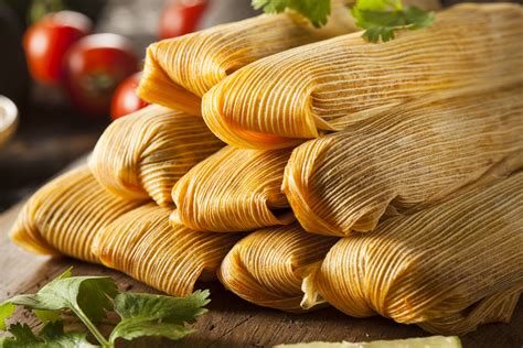 Tamales.. Tamales Ingredients: 40-50 corn husks. 20 oz masa harina. 24-26 oz hot water or chicken broth, + more as needed . 14 oz lard. 2 tsp baking powder. 2 … 