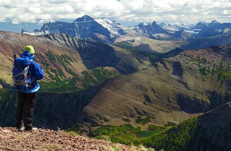 Tamarack Trail via Avion Ridge, Waterton Lakes National …