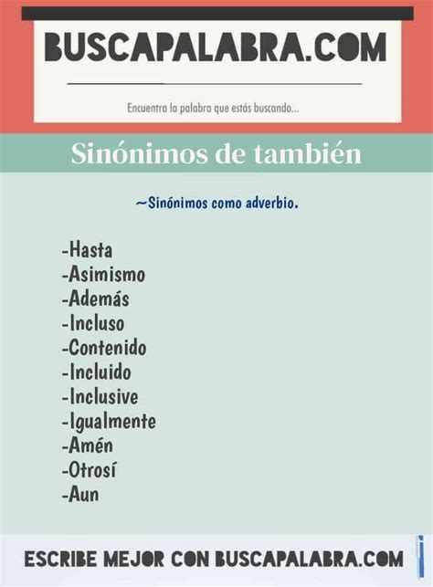 También Sinónimos: El Tesoro Escondido en Tu Contenido