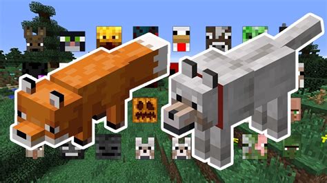 Tamed foxes and wolves : r/Minecraft - reddit