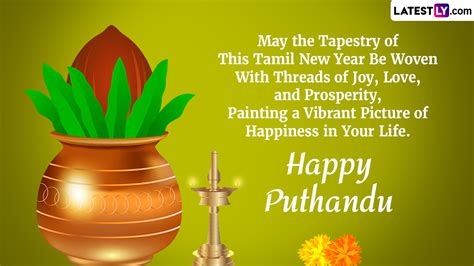 Tamil New Year 2024 Wishes To Usher In a Happy Puthandu