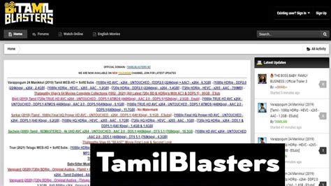 With domains like Tamilblasters. . Tamilblastercom